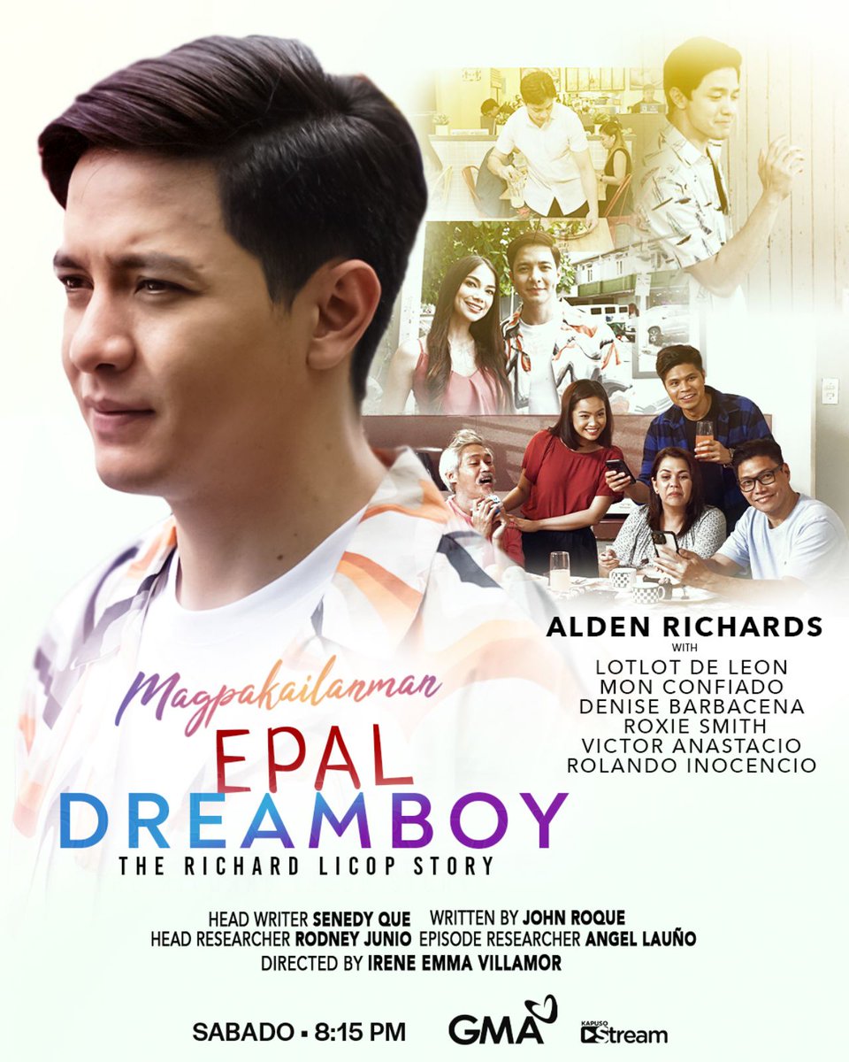 Alden takes on the role of Richard in "Epal Dreamboy: The Richard Licop Story” which will explore his journey from being a poor boy with big dreams to becoming a vlogger and content creator. Watch it this Saturday, 8:15 pm. #MPKAldenEpalDreamboy #Magpakailanman