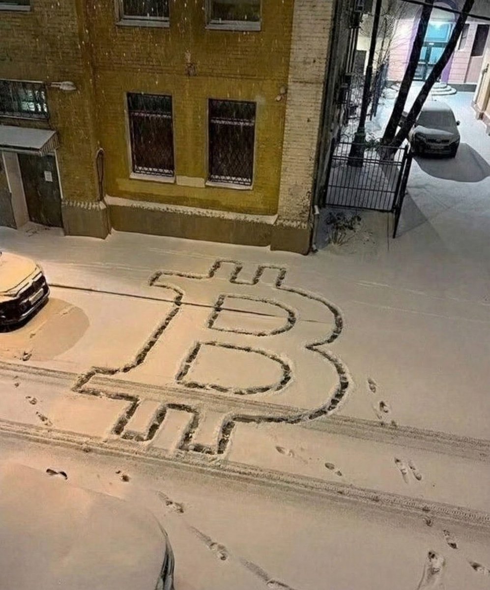 BinanceUS's tweet photo. some people make snow angels, we try to do something a little different ☃️ https://t.co/EKZ7WloAD1