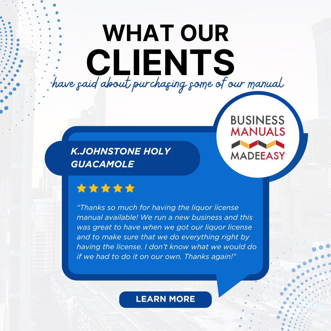 BusinessManuals's tweet photo. Nothing makes us happier than hearing about our clients' success!

Want results like these? Let's talk about your business needs. Send us a DM! 💬

 #ClientTestimonial #SuccessStory #StaffTraining #Hospitality https://t.co/ht8Cpfxp8c