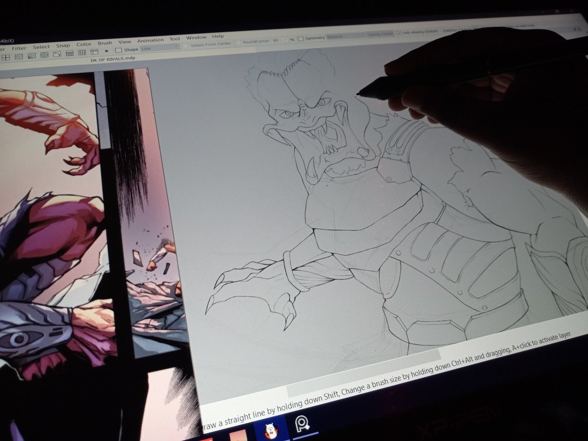 drawing line art makes me solid 😔