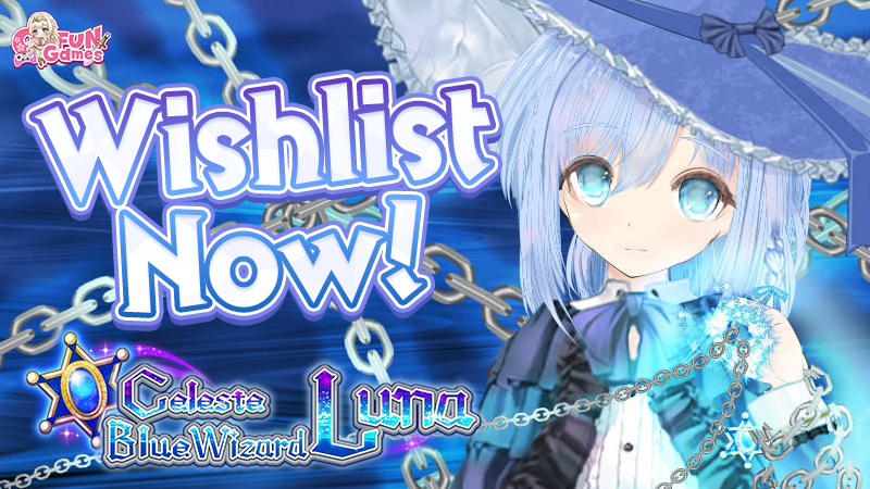 ／
Announcing Celeste Blue Wizard Luna
＼
A JRPG from <a href="/circle_gyu/">サークルGyu</a>! Help Luna form a resistance to take down Princess Lucia the Black Witch and free the skyborne land of Jupiterno from her tyranny!

Wishlist Now🛒: store.steampowered.com/app/3779560?ut…