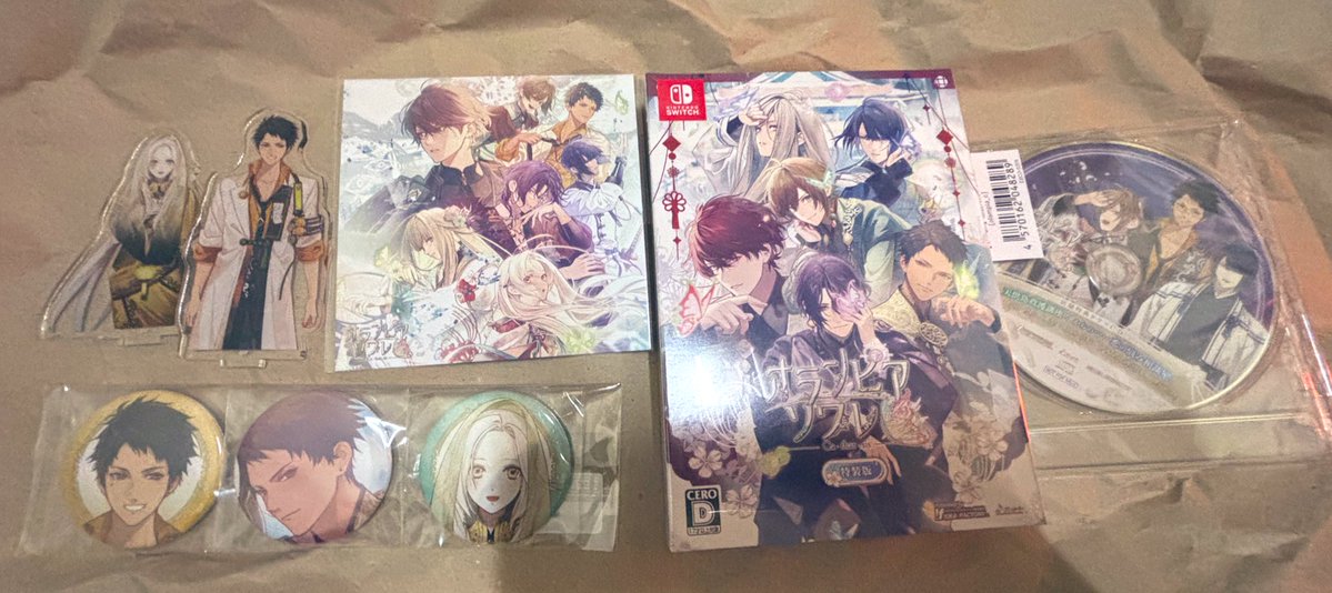 オランピアソワレ届いたぞーー！！ 玄葉セット！！！ ぁぁぁぁぁぁぁぁ