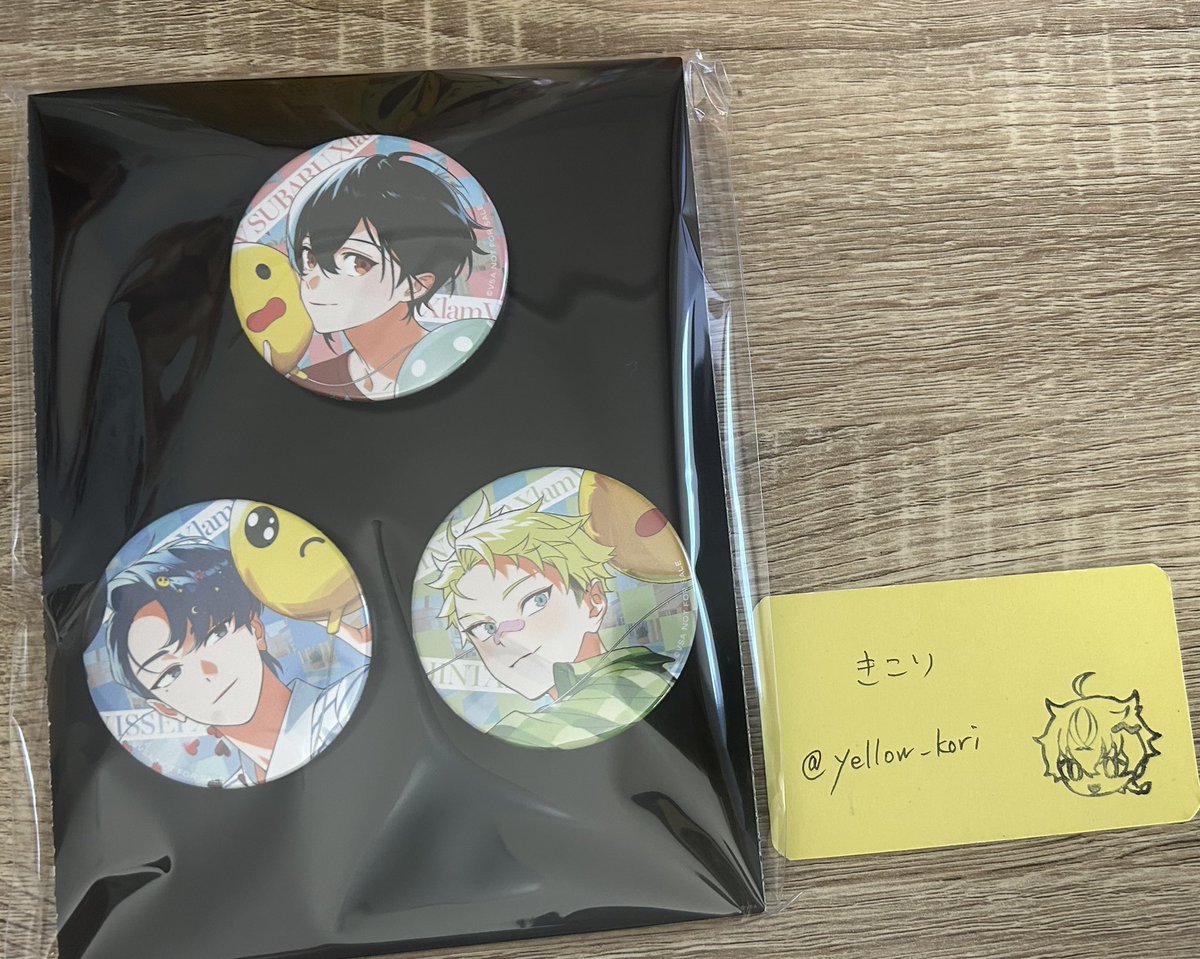 譲渡】 ビバレン XlamV BluRay 缶バッジ 特典 【譲】スバル/イッセイ