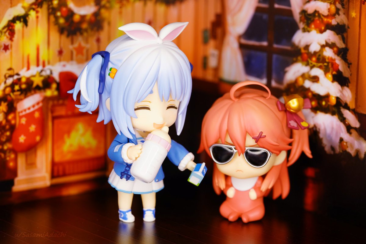 ぺこらーと #miko_Art #こよりすけっち #ねんどろいど #Nendography