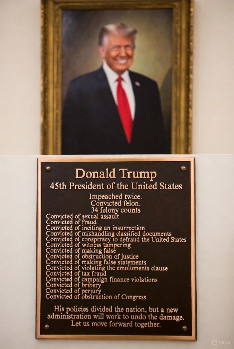 VegasBobBets's tweet image. 79 years old and still the only President with 34 Felonies.