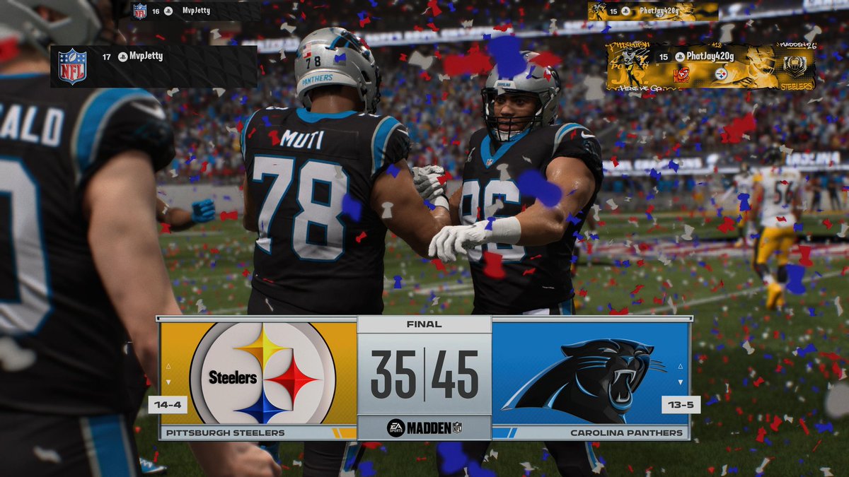 Pittsburgh Steelers (Madden) tweet media
