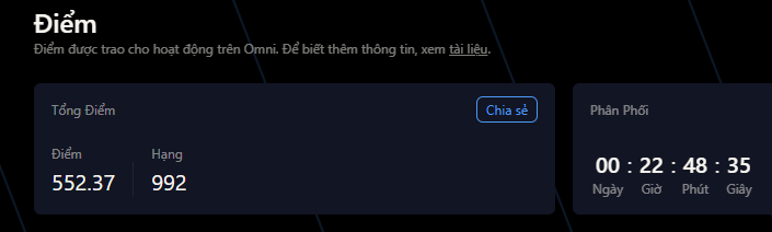 HiYn07389640's tweet photo. Chương trình điểm Variational Omni chính thức ra mắt vào ngày 17 tháng 12 
3.000.000 điểm đã được phân bổ cho  27.000 tài khoản
Từ nay trở đi điểm sẽ được phân bổ vào mỗi thứ Sáu lúc 0:00 UTC 
https://t.co/BulTOuDXqm
@variational_io https://t.co/1Z3NxwOkee