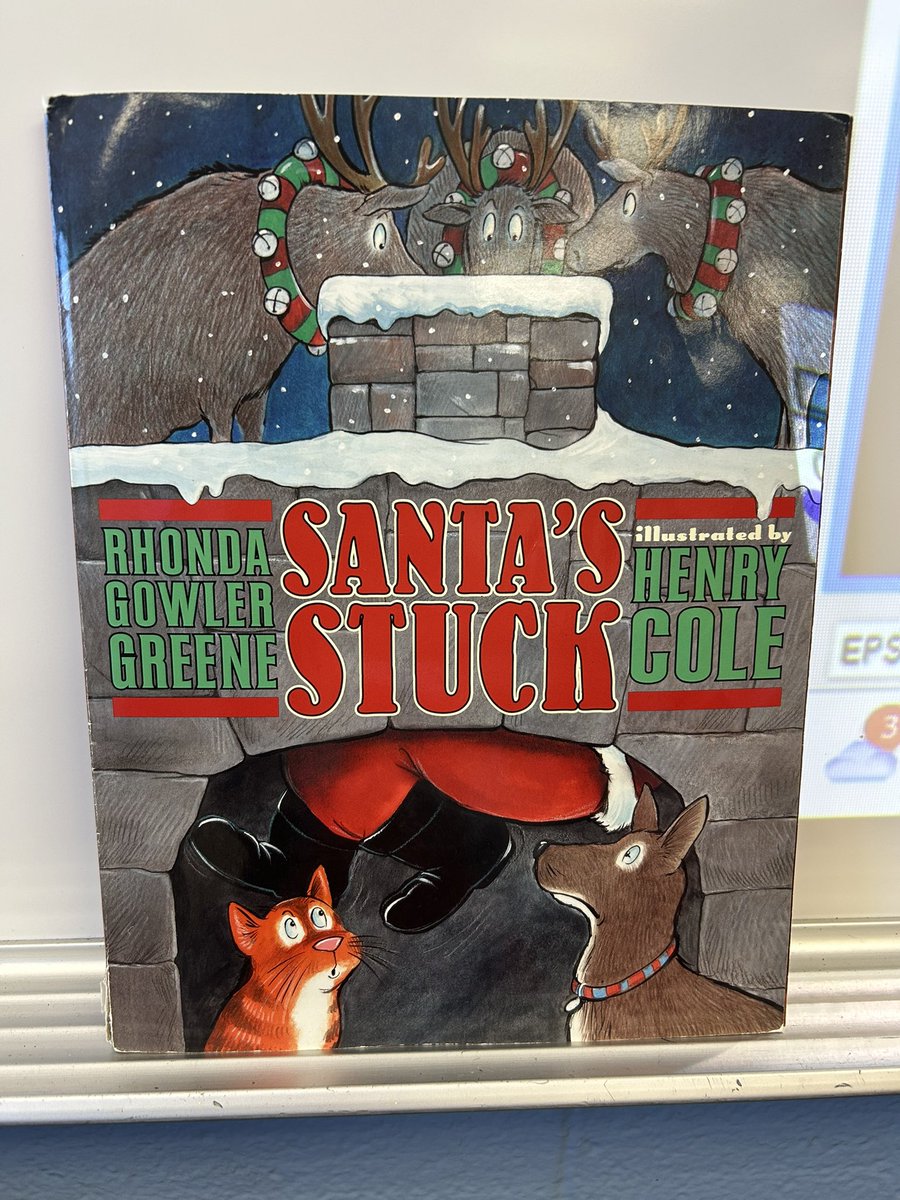 MrsWeiss1st's tweet photo. Santa’s Stuck!! We had a lot of fun coming up with our own creative ways to get Santa out of the chimney 📝🎅🏻 https://t.co/8K3xbrr9YG