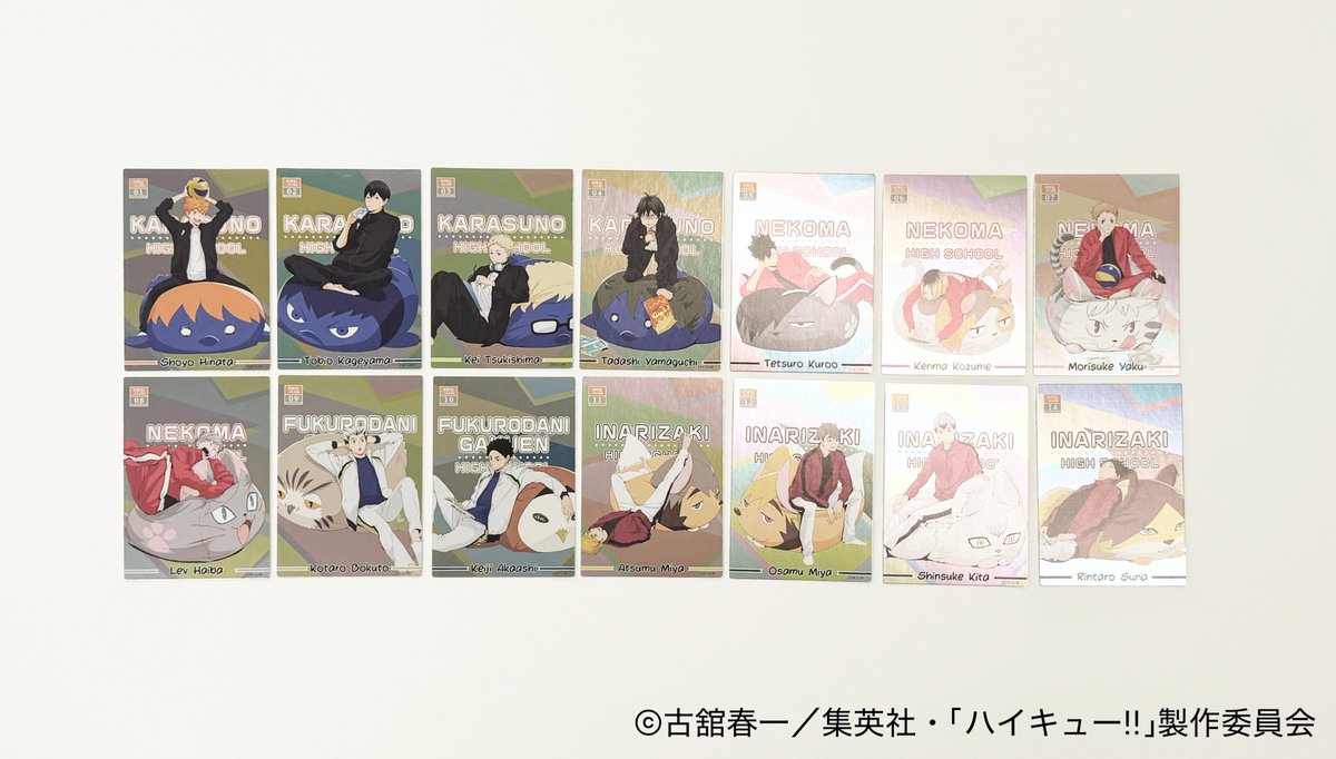 TOHOanime_goods's tweet photo. ＼#ジャンプフェスタ2026／
　#TOHOanimation ブース
──────✧──────
　　「#ハイキュー!!」

✨コレクタブルカード「#Pictas」✨
会場で先行発売を実施📣
ホログラム加工にご注目👀
実物の写真をご紹介します！！

#hq_anime https://t.co/qeB2lYLj5v