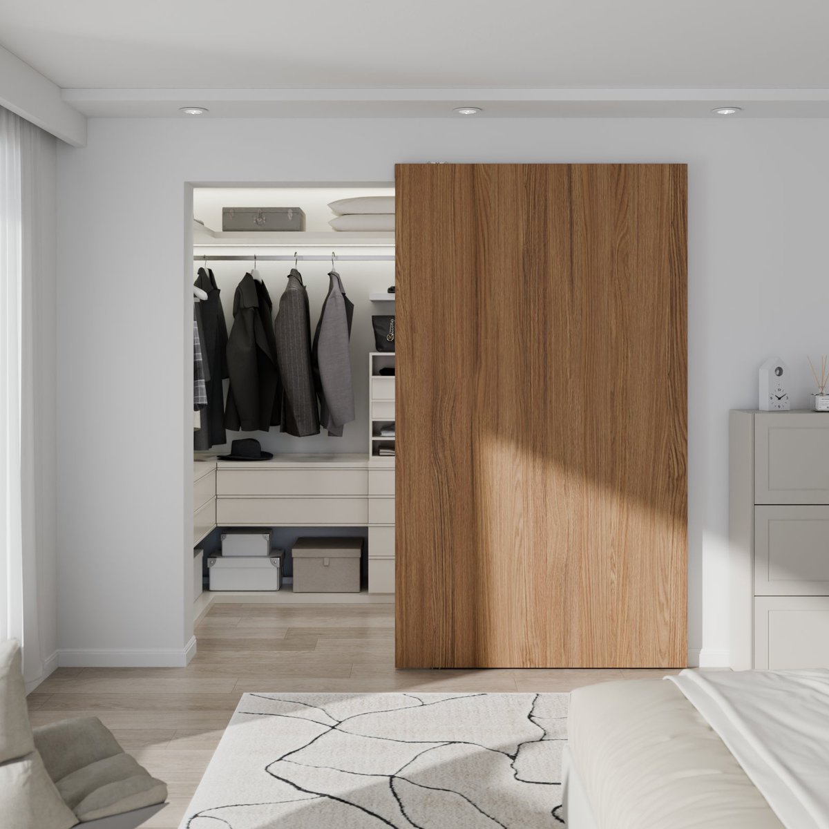 boxichen1's tweet image. Want the clean, modern look of a barn door WITHOUT the bulky track? 🚪✨
Our Concealed Sliding Barn Door Hardware is the answer!
✅ Hidden aluminum track
✅ Trackless, sleek design
Door not included
👉 [ccjh.shop/products/conce…] 

#HomeImprovement #Hardware #Innovation