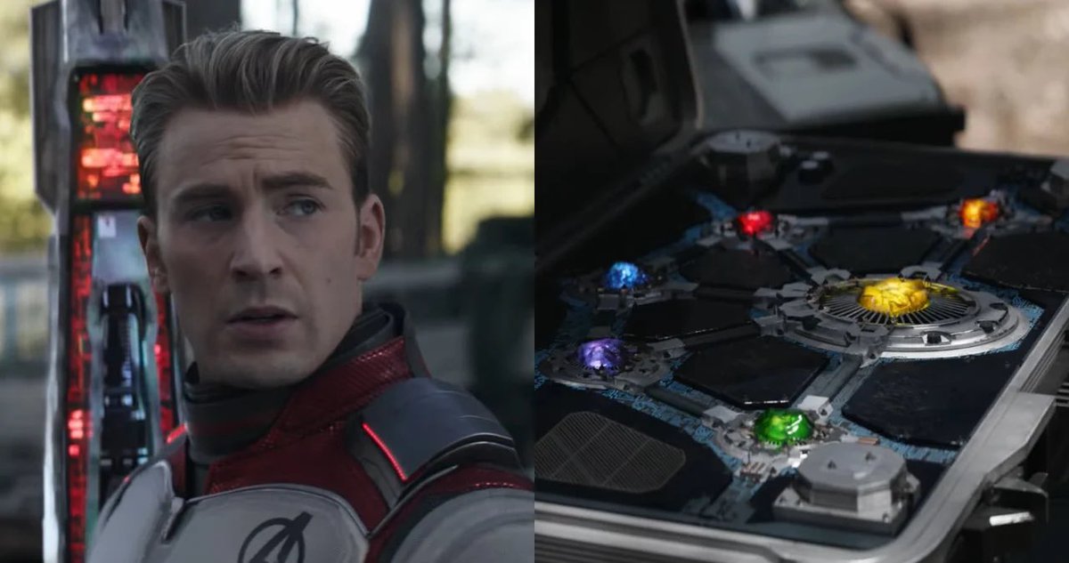fernandoduran83's tweet photo. What if Steve Rogers did not return the time stone and altered time? What if the clock at the end of the trailer signifies a clue of the time stone and on May 29, 2026, (Tony Starks birthday) we get a full trailer.. #AvengersDoomsday #DOOMSDAY https://t.co/lCPXXMmlFU