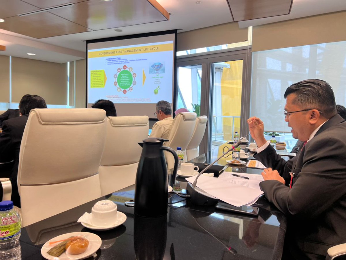 Official Visit by the Delegation of Cambodia's Ministry of Economy and Finance*

Venue : 35th Floor, Block G, JKR
Date: 16th December 2025 (Tuesday)

Officiated by/ Chaired by:
Ir. Mohd Shahrom bin Ahmad Saman, Public Works Department (PWD) Deputy Director General (Infra)