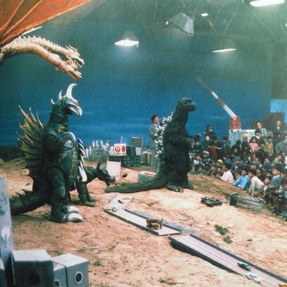 1972

The animosity between foes is momentarily suspended when guests arrive