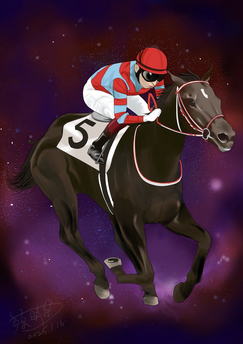 競馬　ポスター　コントレイル Post by 蔡晴星：競馬専用アカウント on X: #コントレイル