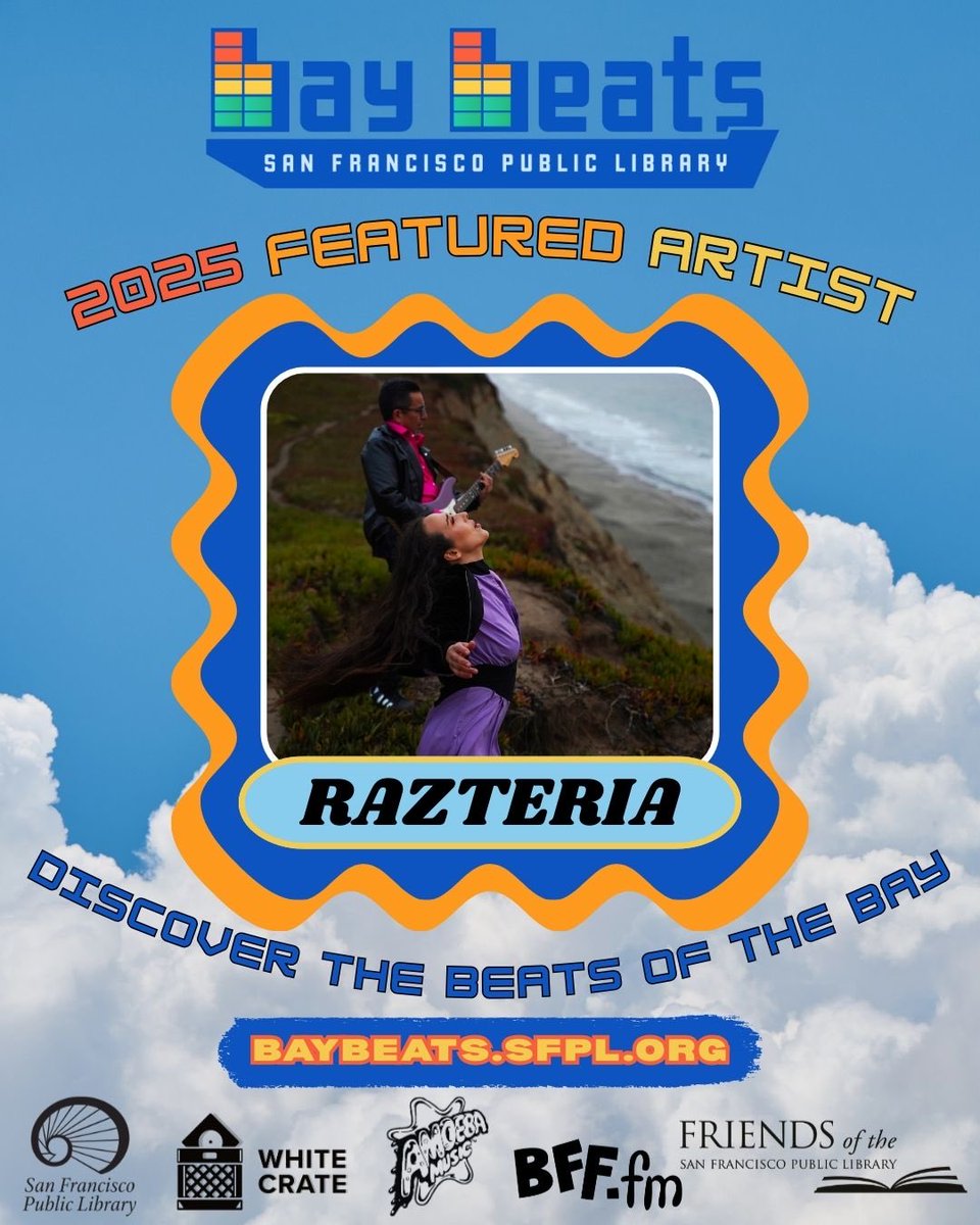 Feeling very grateful that <a href="/SFPublicLibrary/">SF Public Library</a>’s Bay Beats added more of my music to their collection. This marks my third project featured on the platform, and it means a lot to continue being part of a space that supports Bay Area artists 🙏

If you’re in a discovery mood, go