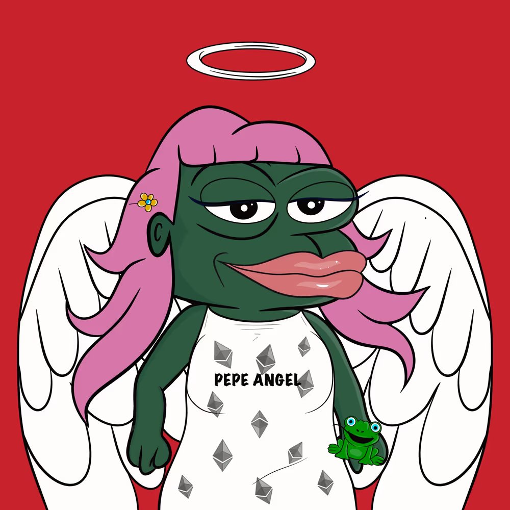 Pepe Angel #17, Rarity #66 Just sold for 0.0025 ETH 🚀

Big congrats to our holder <a href="/degentonyeth/">Tony</a> 🐸💚

Angels are moving… and the floor is watching 👀😇