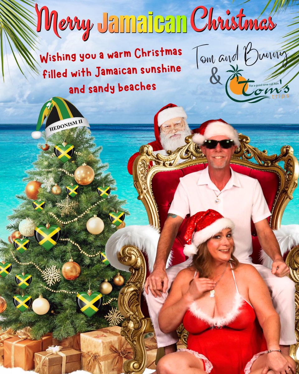 🎄 Merry Jamaican Christmas from TomandBunny! 🌴

We want to wish everyone a very Merry Christmas!
To our friends enjoying the cold, cozy sweaters, and snowy nights — and to those dreaming of warm sunshine, ocean breezes, and tropical beaches — may your holiday be filled with