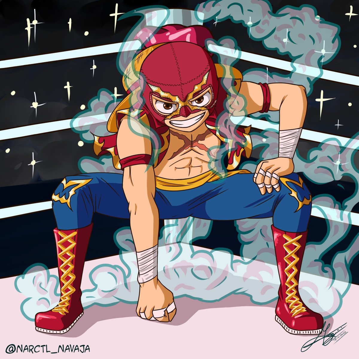 narctl's tweet image. En camino a ser el rey de los luchadores
.
.
#illustration #fanart #ONEPIECE #characterdesign