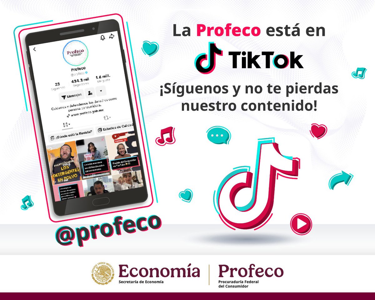 ivan_escalante's tweet image. 📲 ¡Sígannos en TikTok! 

Continuamente estamos subiendo consejos, información útil para hacer sus compras y algunos procesos para elaborar sus propios productos. 

🔗 Acá les dejo el link tiktok.com/@profeco