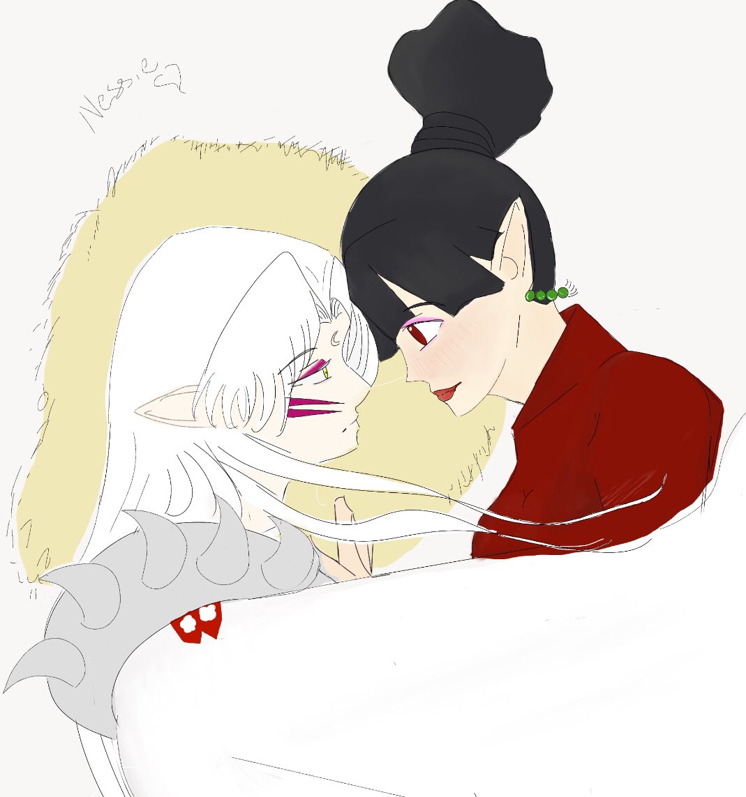 Nessa91594333's tweet image. #sesskagu by me