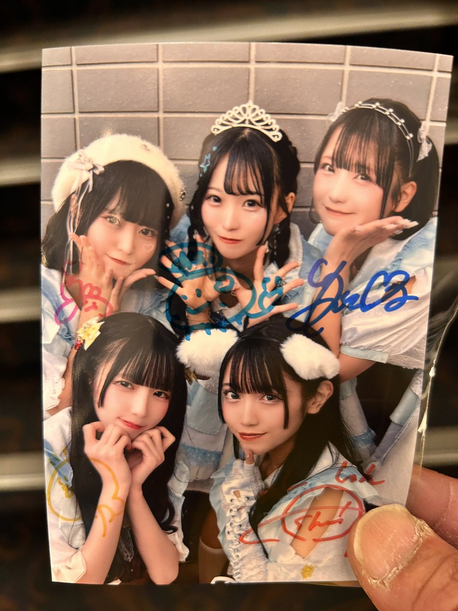 ユメトキ☆あたりブロマイド☆ハイタッチ会当選券 1枚 初めてフロレ入場をして フロレ指名入場特典が 激レアデザインチェキ券