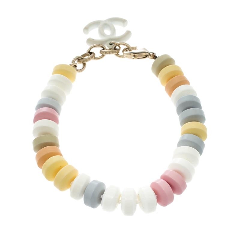 Chanel Fall 2014 Supermarket Candy Logo Necklace