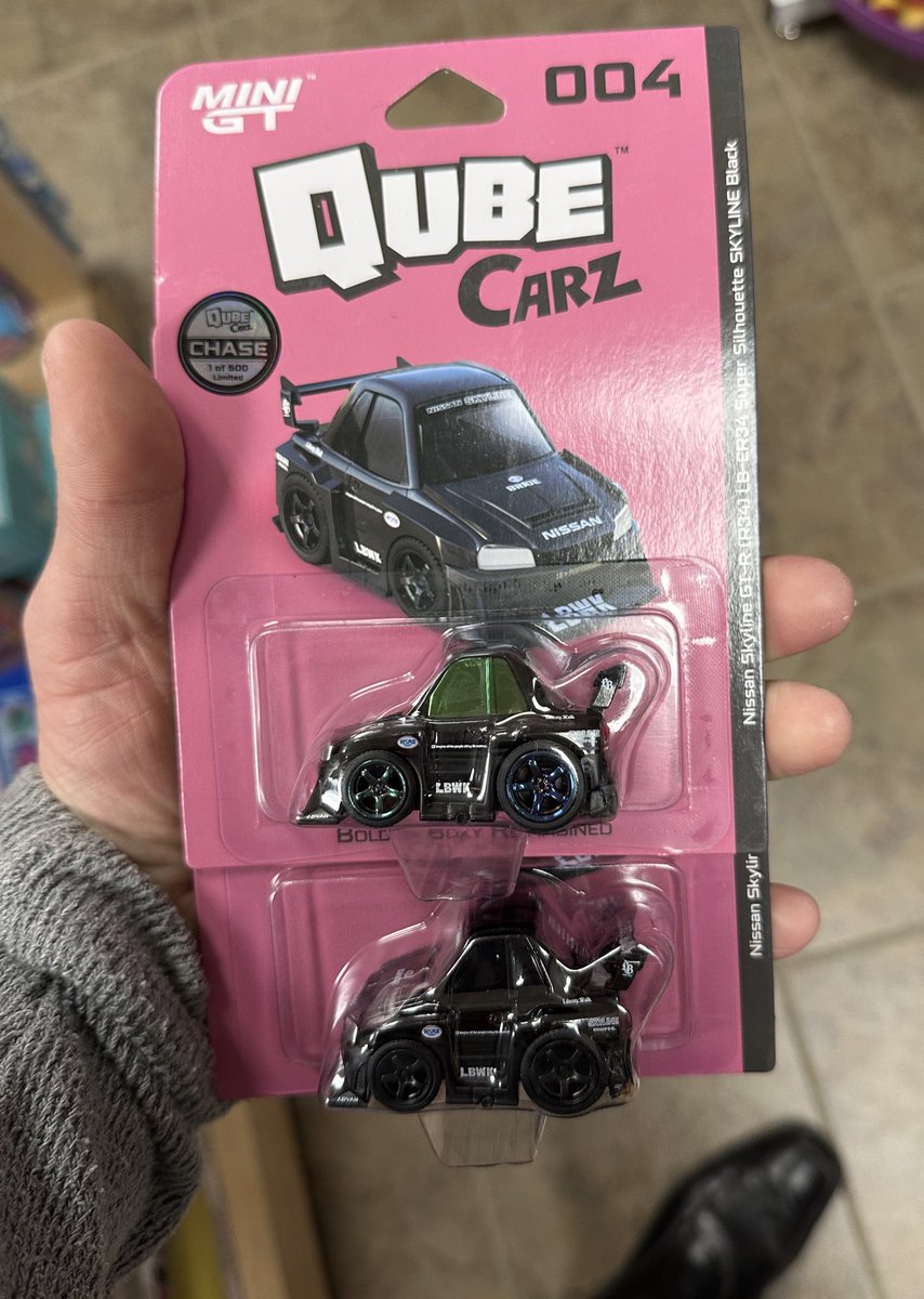 Found these Mini GT Qube Carz and immediately gravitated towards