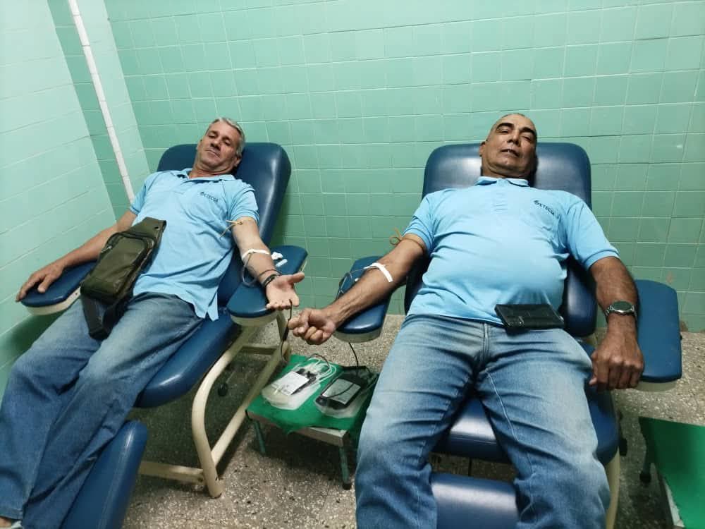 Desde bien temprano en la mañana, trabajadores de #Etecsa_Mayabeque donan sangre. Así es nuestra gente: solidaria y humana. Estos son los valores que nos caracterizan. 
#EtecsaConCuba.
#JuntosPorMayabeque