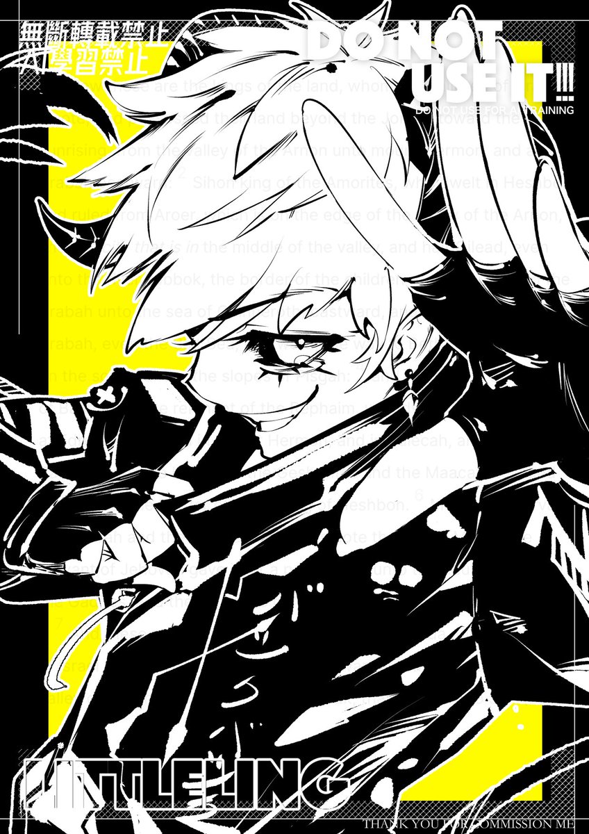 littleling's tweet photo. commission for backpackdebbie
Draw his OC in My Black White art Style ✨
#VGenComm #LLcomm https://t.co/EUaX4fnxxE