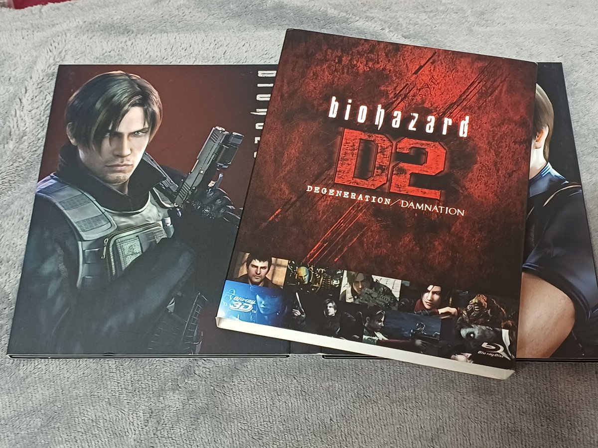 cosnanas's tweet photo. 바이오하자드 댐네이션&amp;디 제네레이션
일본판 블루레이 DVD 합본 세트 판매합니다.

케이스 자체가 1개로 되어있어 각개판매는 불가���니다.
3만원
음성&amp;자막 / 영어.일본어 https://t.co/wBBGJ8KuER