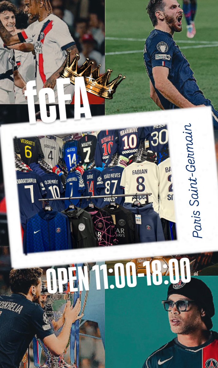 fcFA_JAPAN's tweet photo. fcFA 👑
OPEN 11:00-18:00
჻჻჻჻჻჻჻჻჻჻჻჻჻჻჻჻჻჻჻჻჻
#PSG #ParisSaintGermain
#IntercontinentalCup https://t.co/zQBYIJsoZi