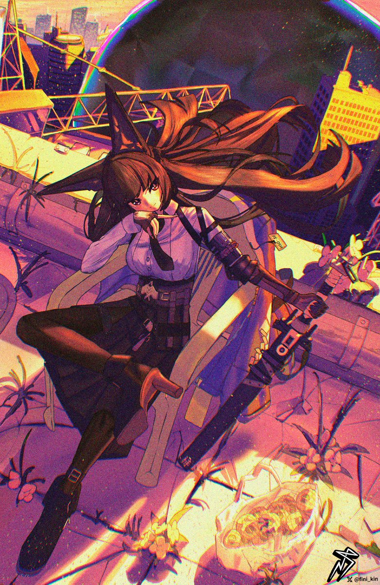 Hoshimi Miyabi final illustration of 2025. I wonder how my