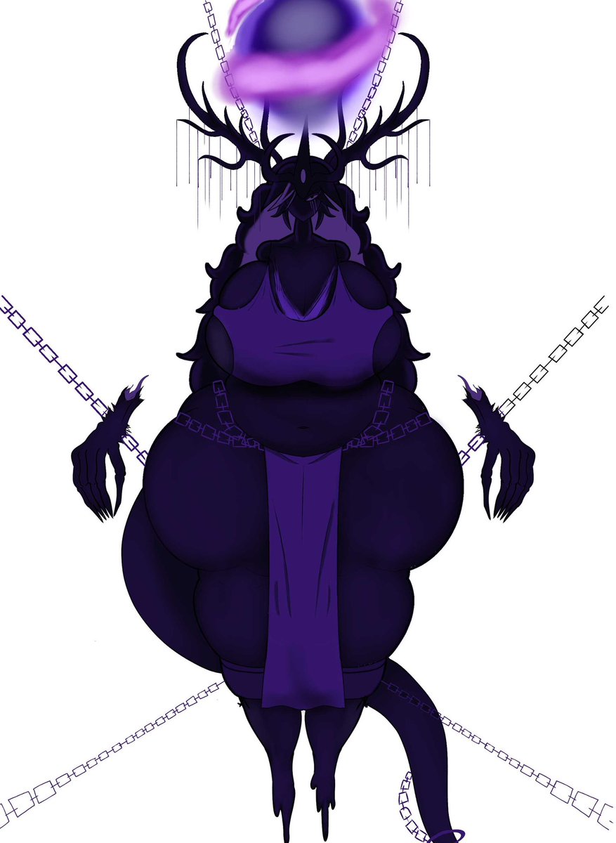 Behold, the fallen cyclops, true form of Madame V while she is in prison, and she remote control controls the vessel by using her power

Many many eons ago, the fallen cyclops was imprisoned by the others even though this is not Cannon, Olivia, duo, and thalis one day