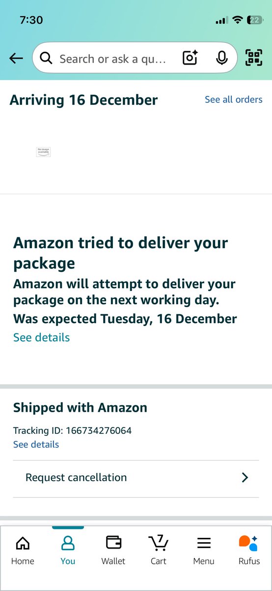 arjunbabus1's tweet photo. @amazonIN @amazon I ordered a applr macbook air with order id: 171-0837738-6613906 on dec 15, 2025. Today is Dec 17 and i am still waiting for the order. Already called 10 times to customer support and escalated multiple times(as per your agents) and nothing happend. this is **** https://t.co/VKFH814ViJ