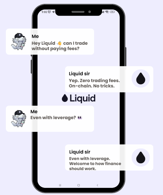 tunct101's tweet photo. Hi CT, 
@liquidtrading  is an on-chain trading platform built to make finance simpler and smoother. No complicated steps, no unnecessary fees just fast execution speeds, efficient capital, and a clean experience that works exactly as you expect.

Try it now: https://t.co/pIMFJS9QRc
