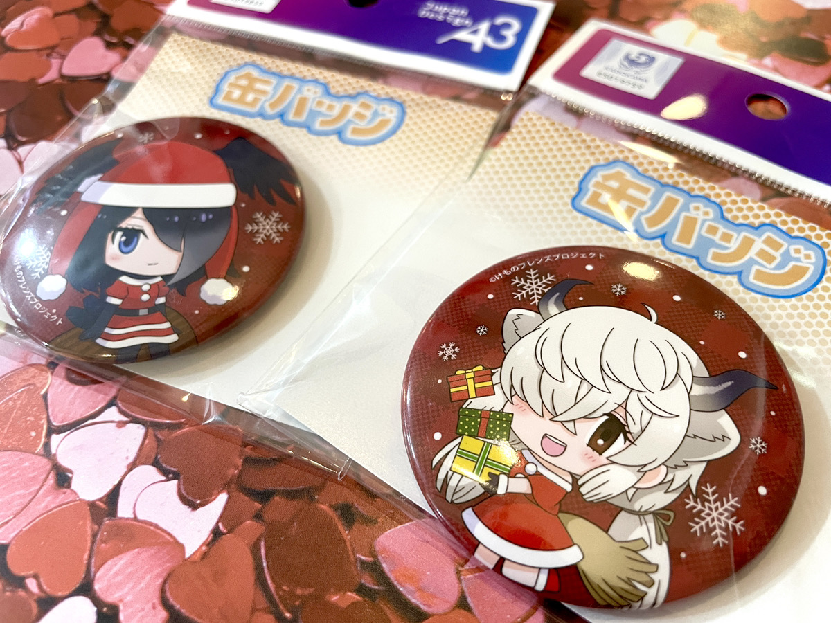 🎄商品のご紹介🎄 「けものフレンズ」より「缶バッジ」のご紹介です