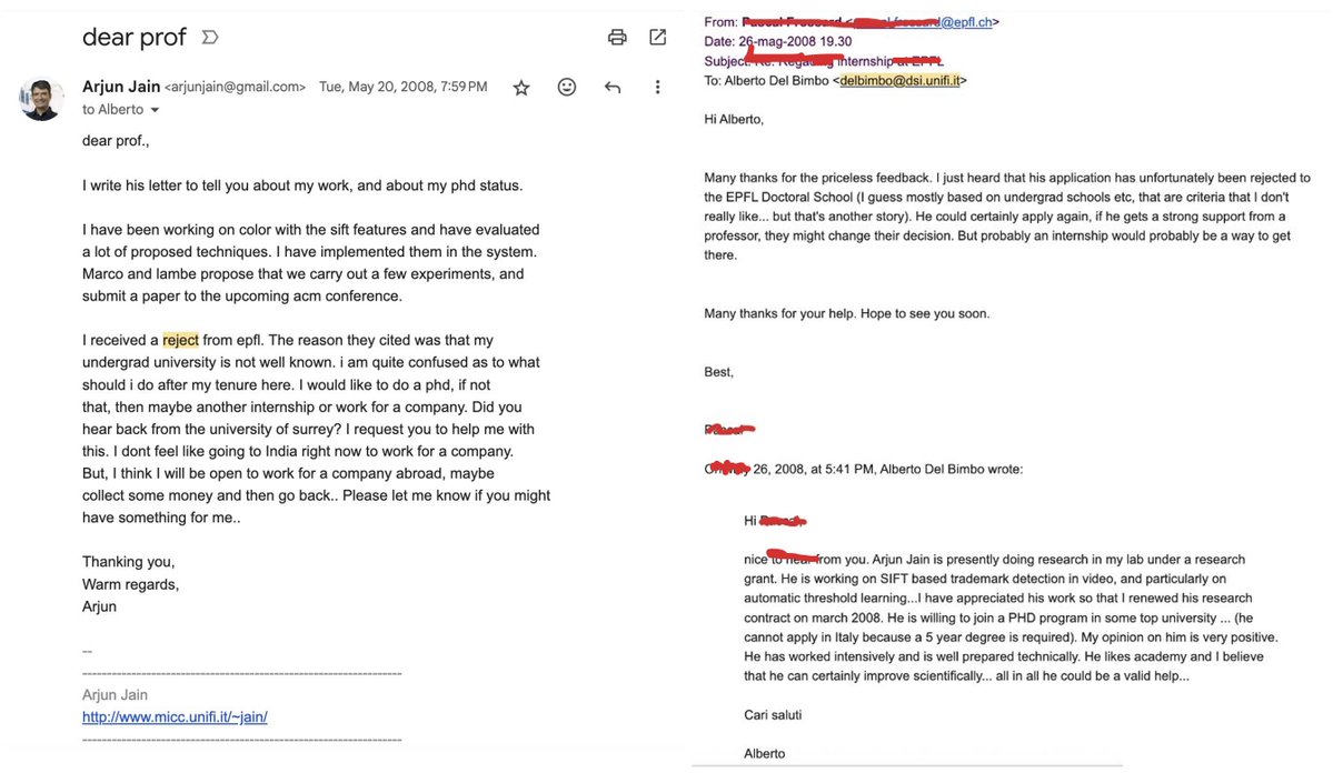 "My undergrad university is not well known."

That specific sentence nearly ended my career before it started.

It's 2008. I am 22. I had poured my life into SIFT-based trademark detection. I was publishing papers. I was coding day and night.

But when I applied for my PhD at