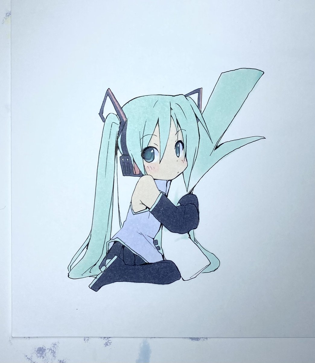 初音ミク 「」|色のイラスト