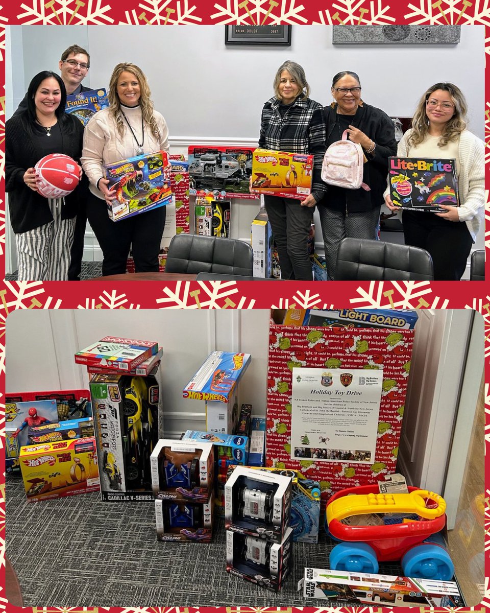 BillSchievella's tweet photo. Huge thanks to Italian American Police Officers Society of New Jersey Attorney Valerie Palma DeLuisi for spearheading the collection of toys for our Christmas Toy Drive. The team at the Palma Law Firm in Clifton worked hard to ensure that children throughout the region had toys and gifts for Christmas. Merry Christmas! @VDeluisi @IAPSNJ