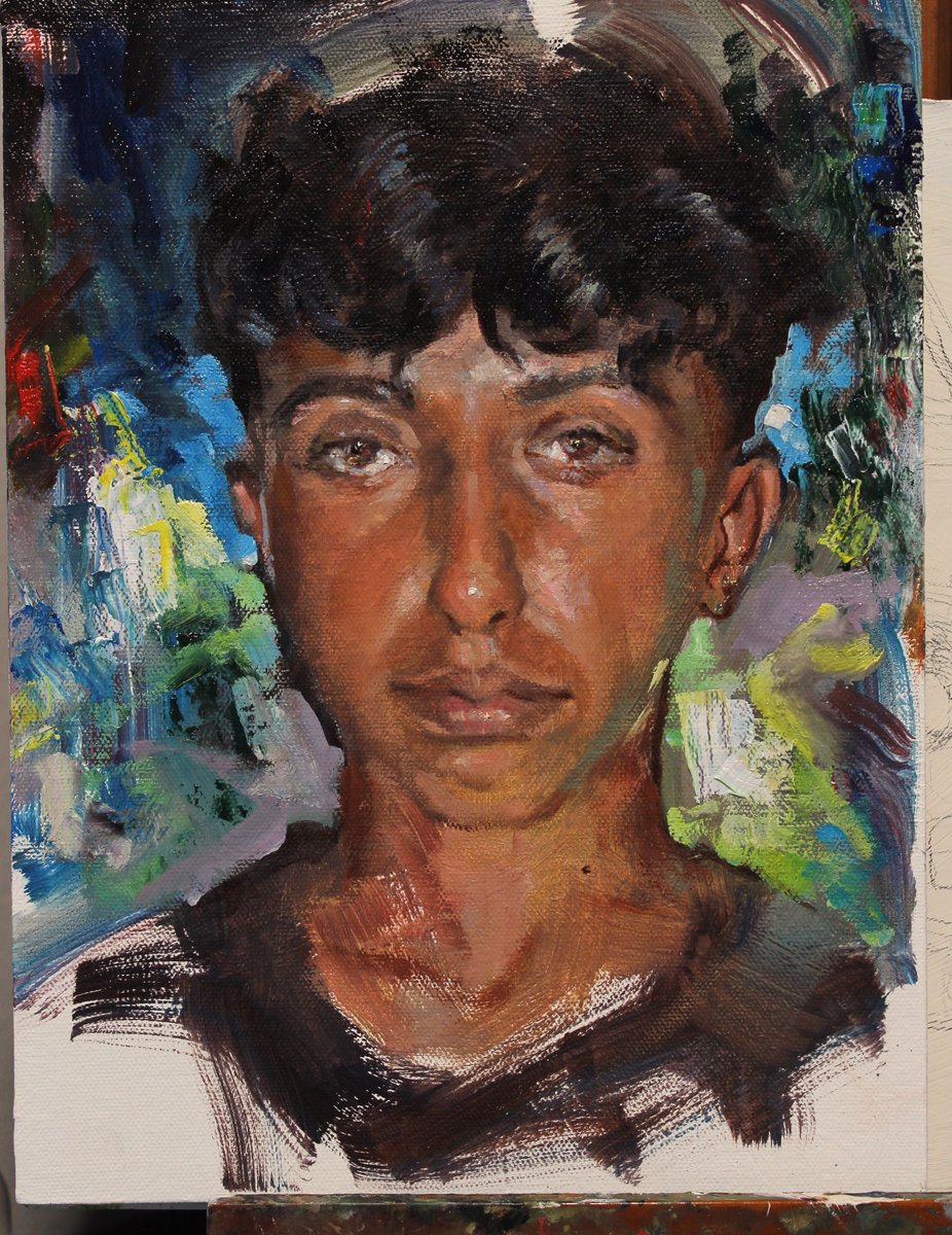 I made this for Jamil from Gaza.  His family is freezing in winter storms, and our donations go towards their survival.  Please share: chuffed.org/project/160170…