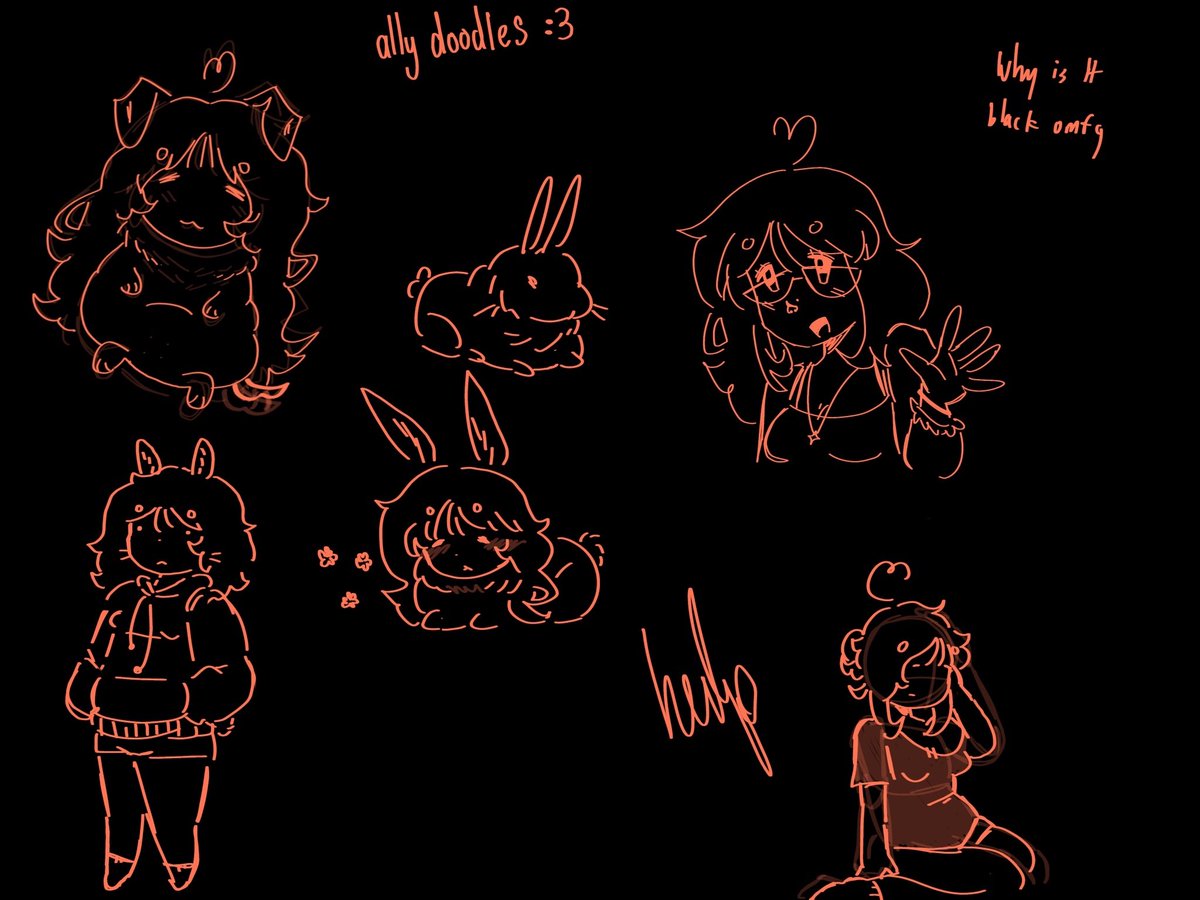 allyslop pt. 2 Hello why is it black how about i die