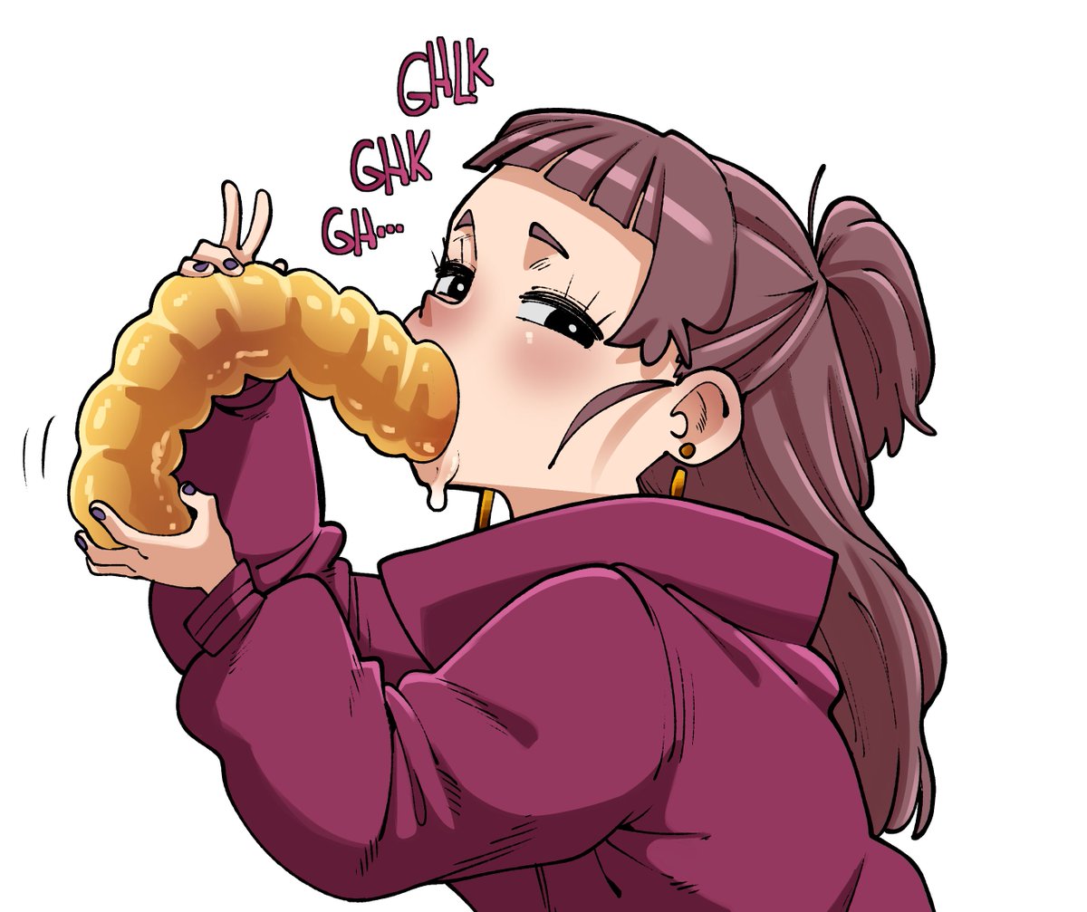 That gummy worm is cheeto flavoured