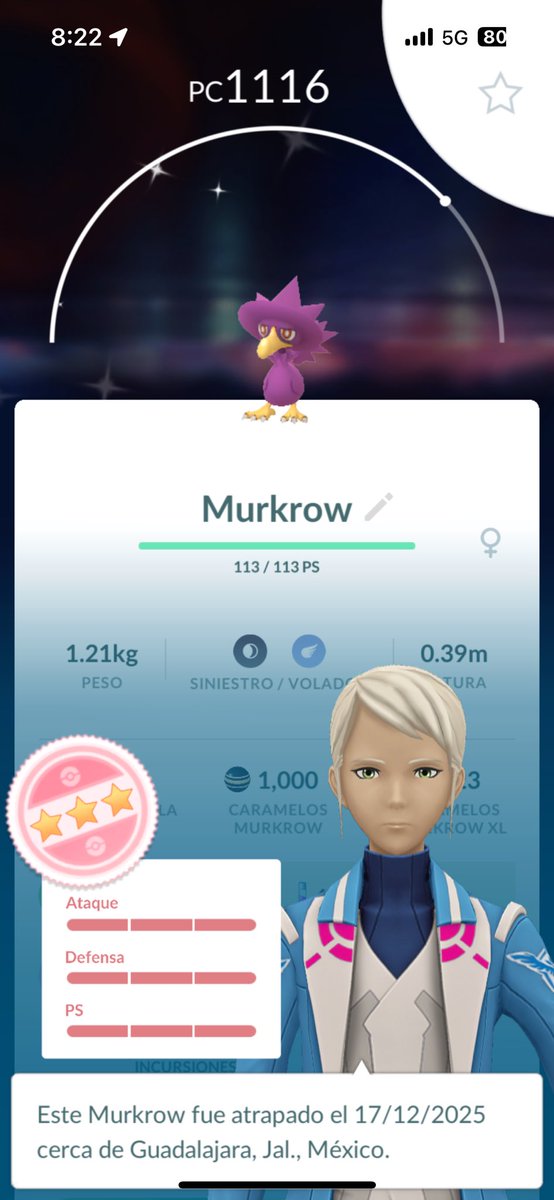 OTTO_Gtz's tweet photo. 1 entre 800,000 mi segundo #Shundo 
#PokemonGO https://t.co/SFciIG9NLQ