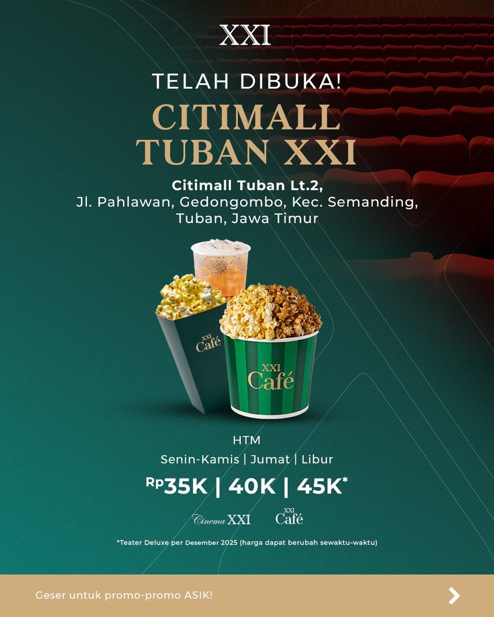 bicaraboxoffice's tweet photo. Nekat banget! Kan 15 bioskop mau tutup karena streaming! Ini malah buka! https://t.co/jImk5AzzyN
