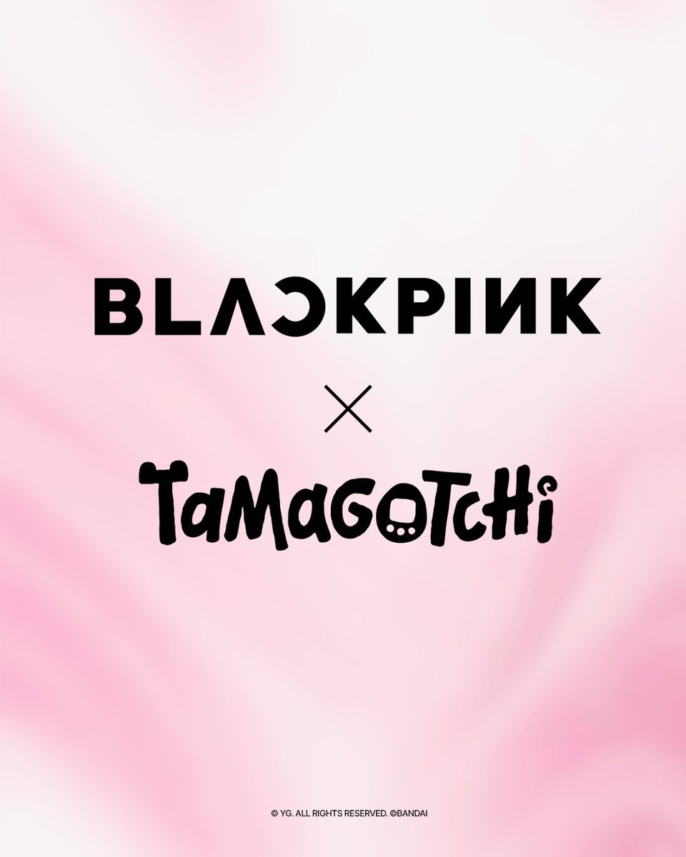 BLACKPINK's official “#BLACKPINK Original Tamagotchi” pre-launch