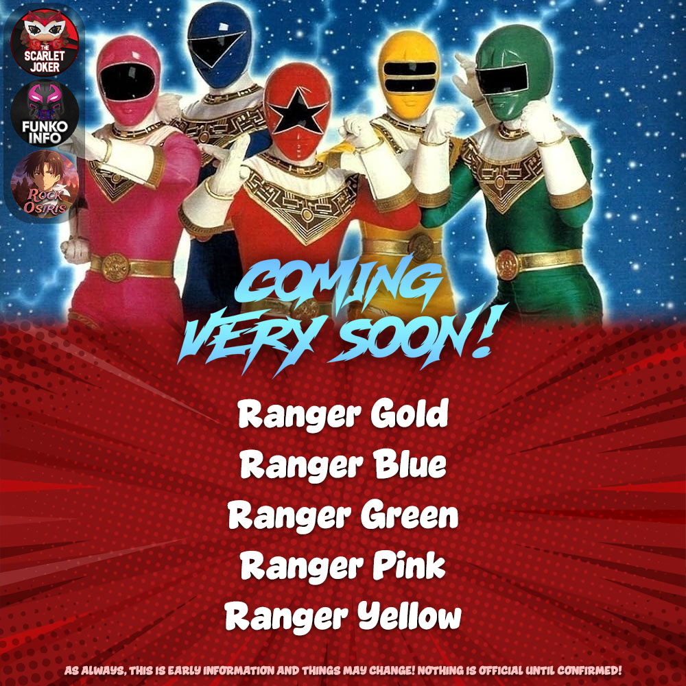 Coming VERY Soon - Power Rangers Zeo!
#Funko #FunkoPop #PowerRangers #PowerRangersZeo