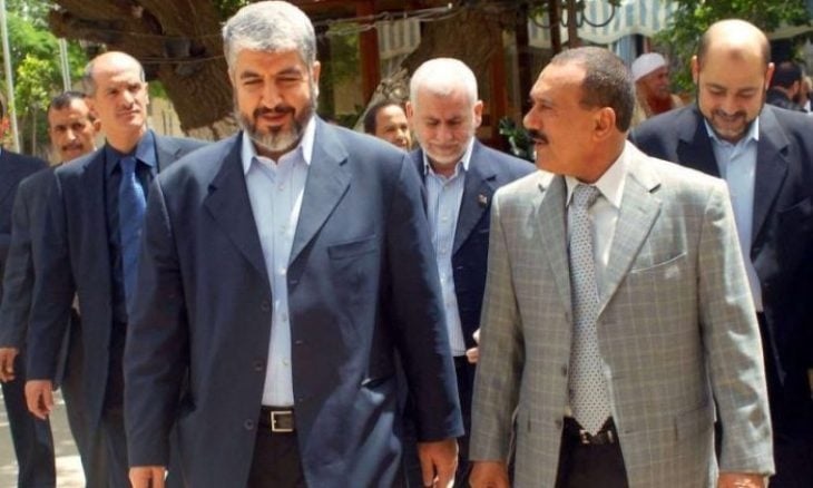 مكالمة صالح ومشعل المسرّبة تشعل جدلا واسعا في اليمن 