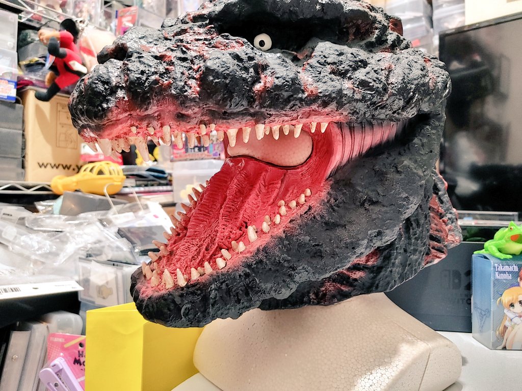 彼は2016年からずっと部屋に同棲している、シンゴジラマスクさん