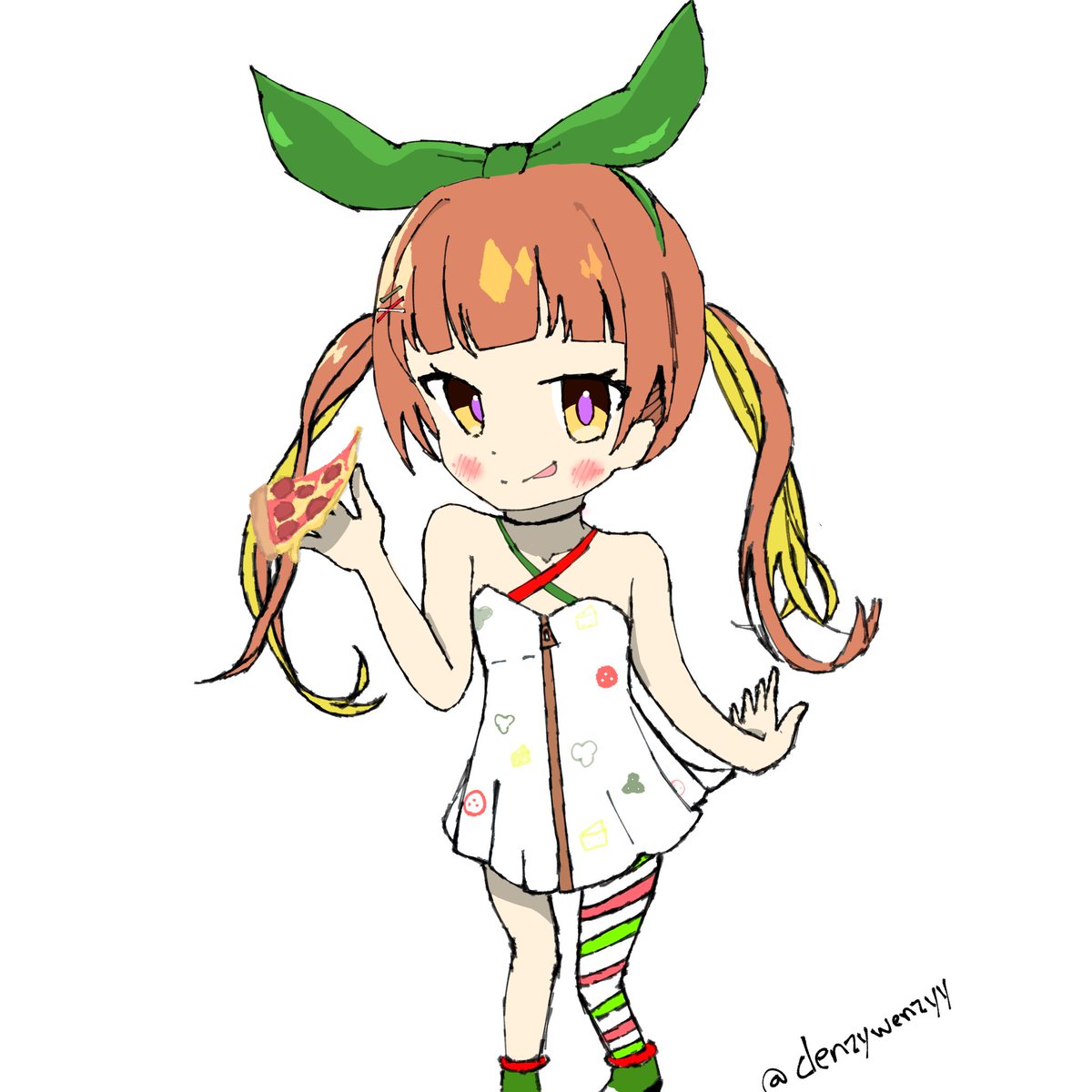 forbidden pizza!!!! #ななひらーと