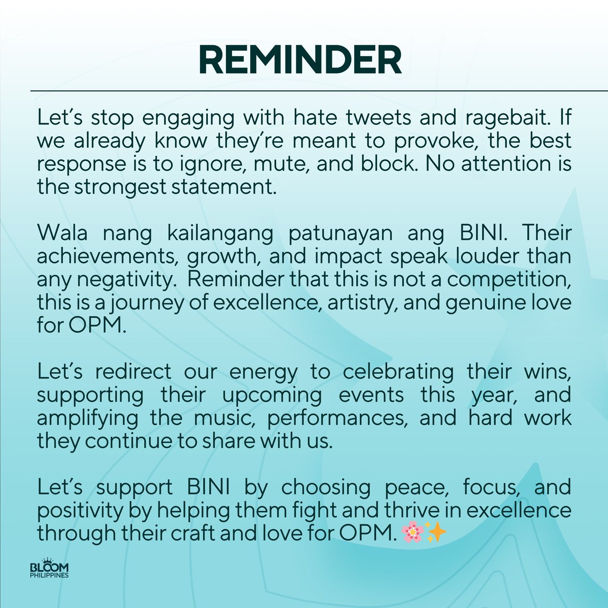 BLOOM PHILIPPINES tweet media